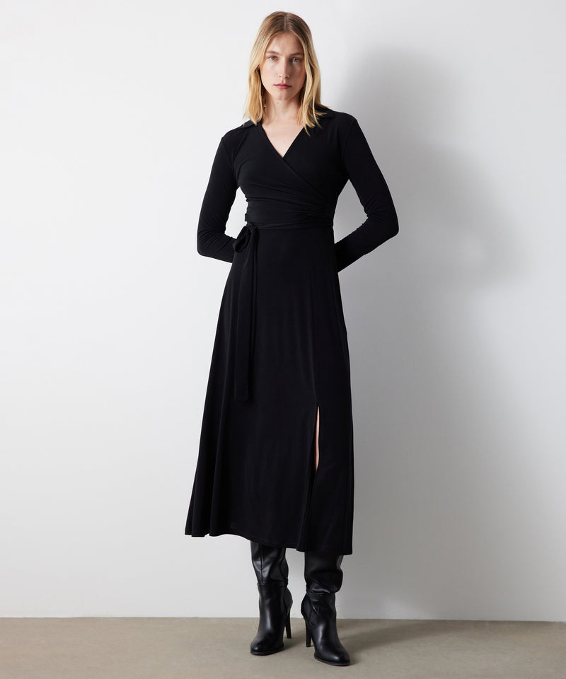 Ipekyol Double-Breasted Shirt Dress Black