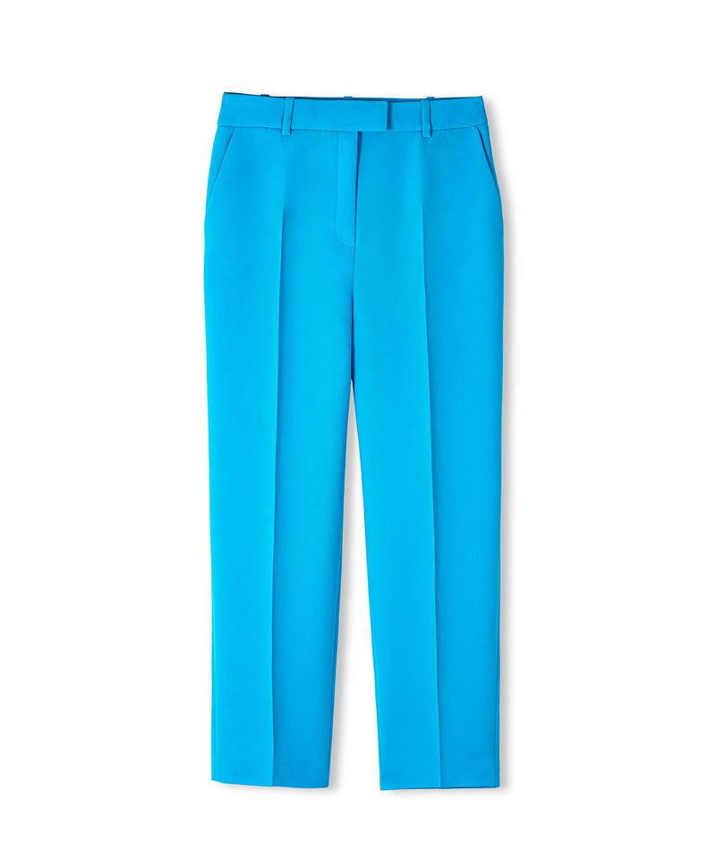 Ipekyol Carrot Fit Solid Trousers Blue