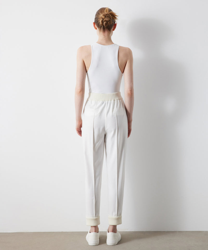 Ipekyol Elastic Waist Trousers Ecru