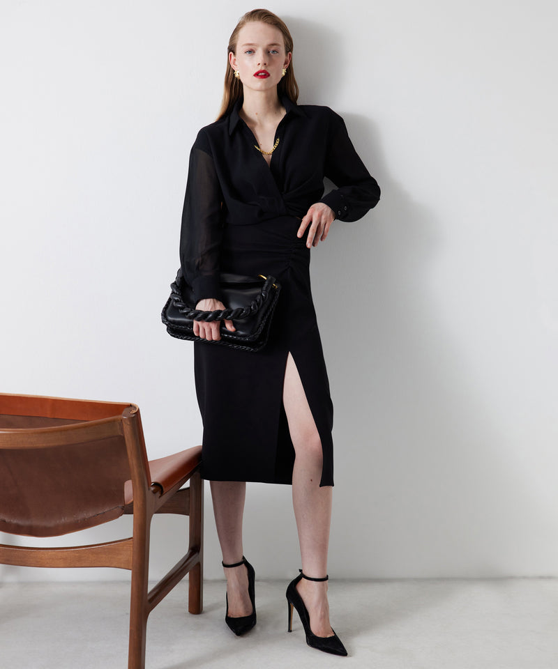 Ipekyol Pencil Skirt With Slit Black