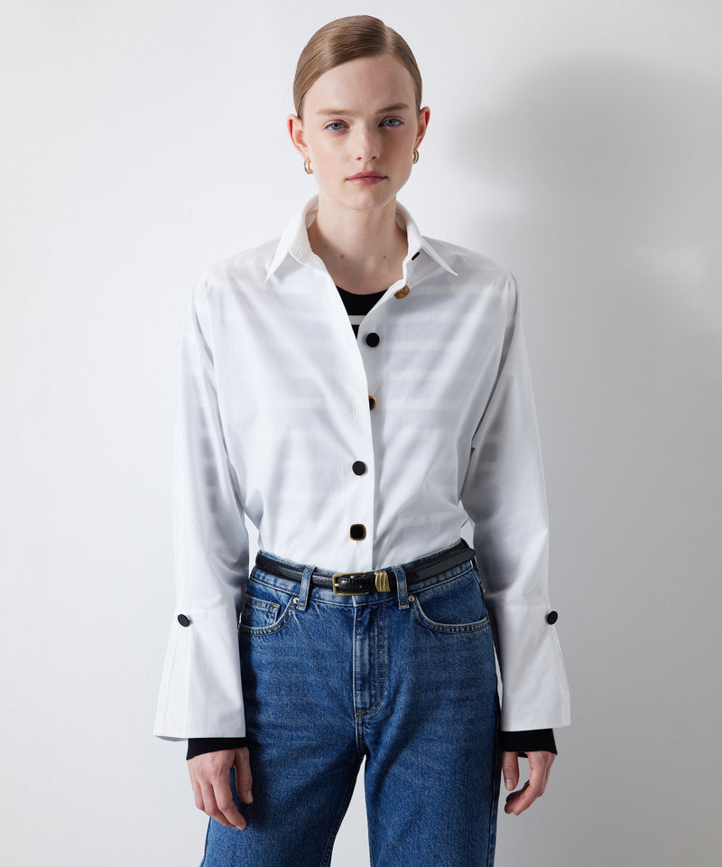 Ipekyol Shirt With Button Accessory White