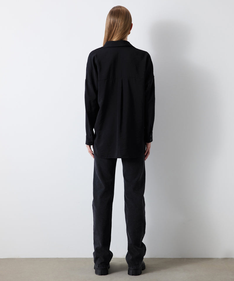 Ipekyol Basic Long Sleeve Shirt Black