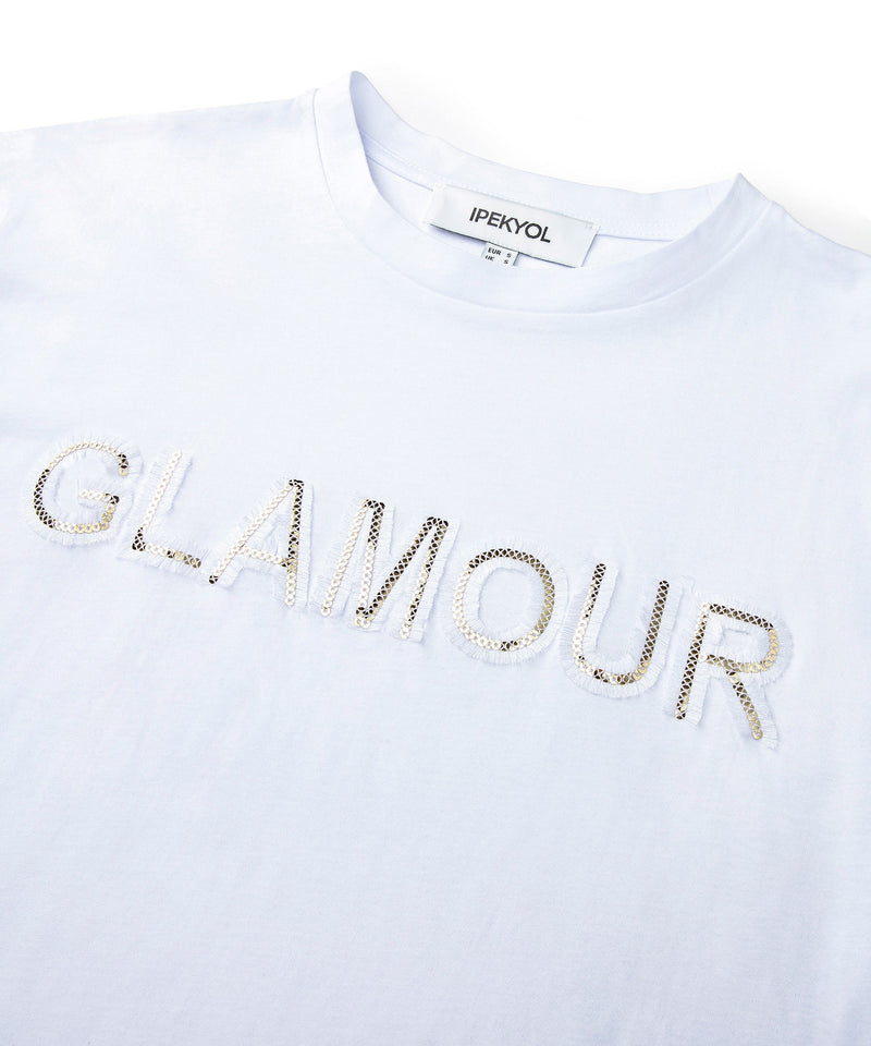 Ipekyol Sequin-Embroidered T-Shirt White