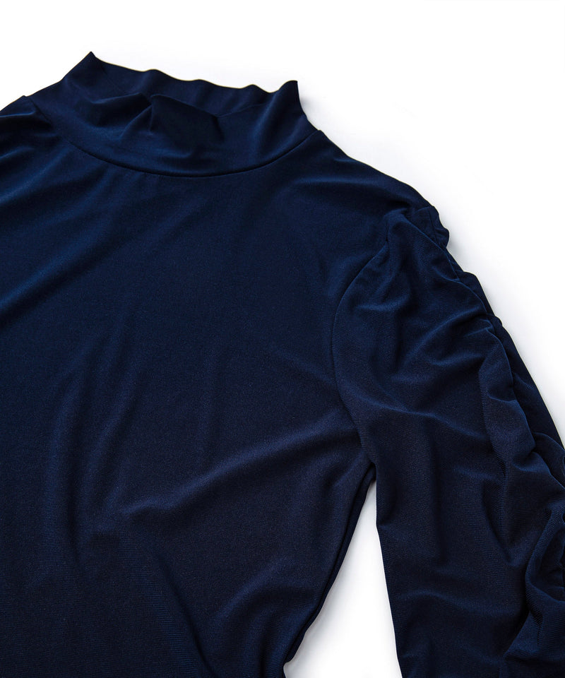 Ipekyol Turtleneck Long Sleeve Top Navy Blue