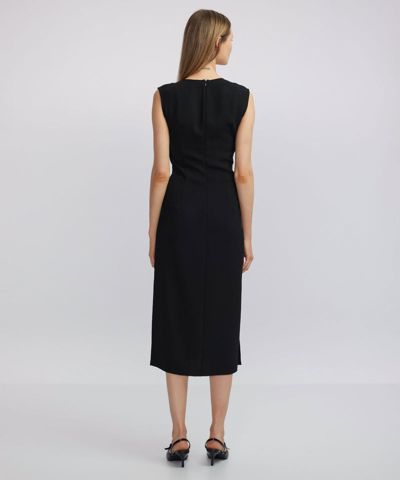 Ipekyol Tie Waist Midi Dress Black