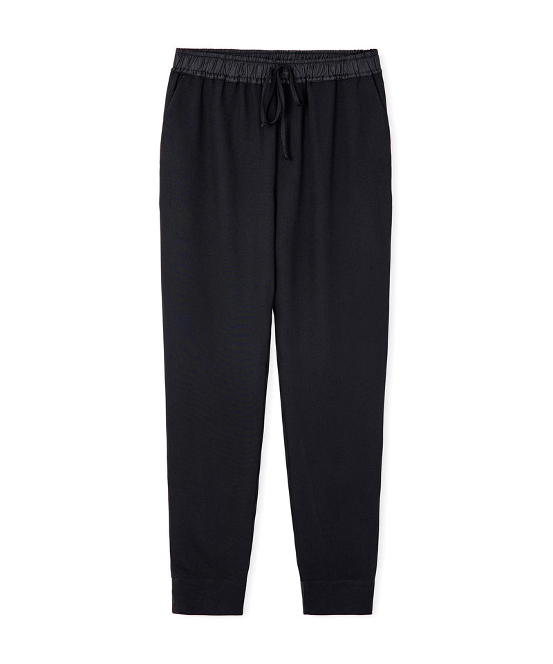 Ipekyol Contrast Waist Trousers Black