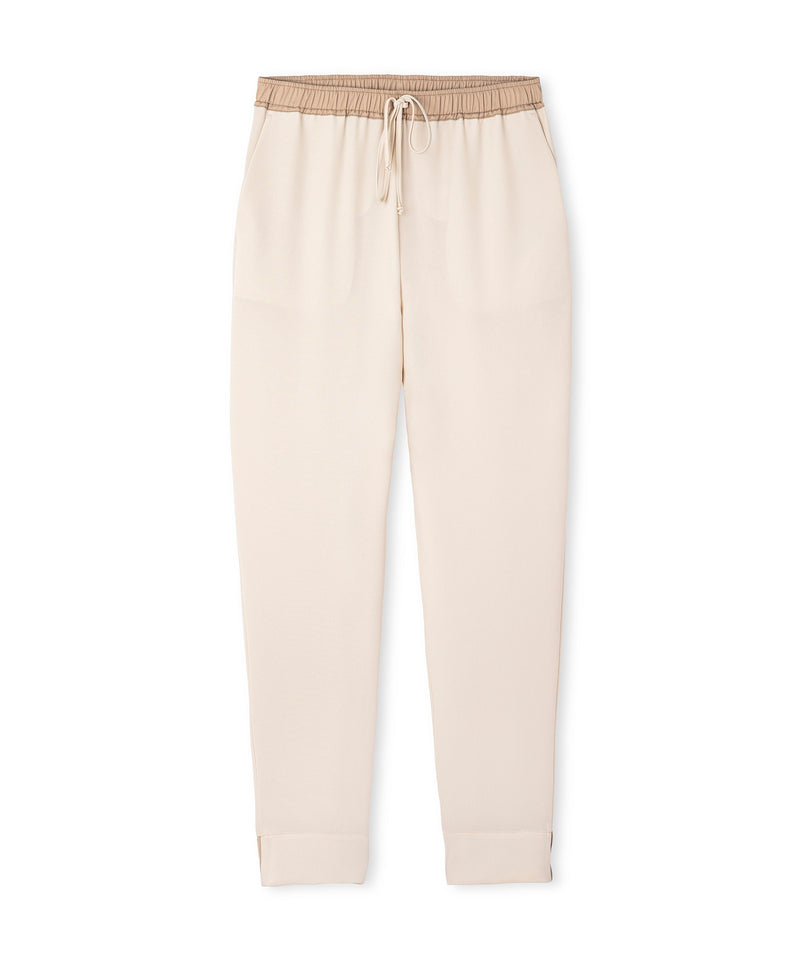 Ipekyol Contrast Waist Trousers Off White