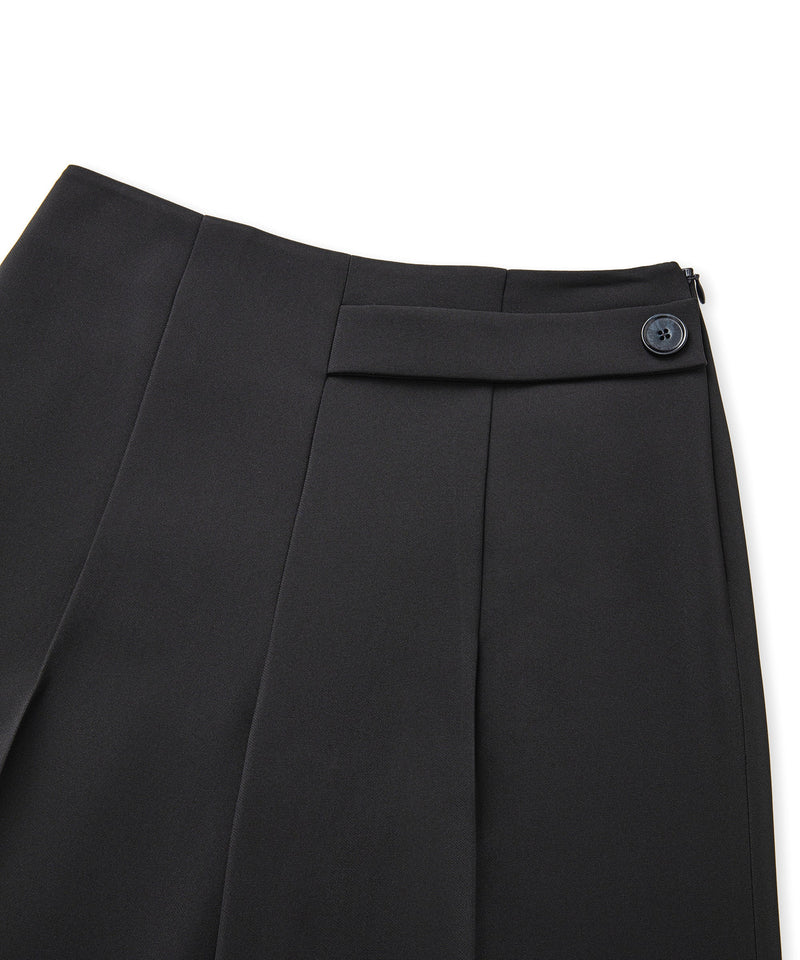 Ipekyol Asymmetrical Belted Trousers Black