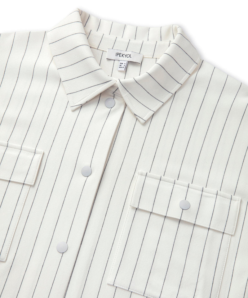 Ipekyol Striped Shirt Off White