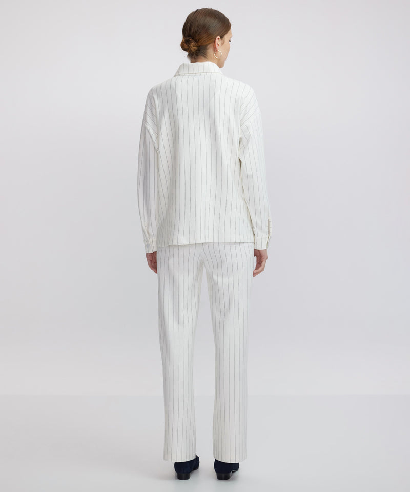 Ipekyol Striped Shirt Off White