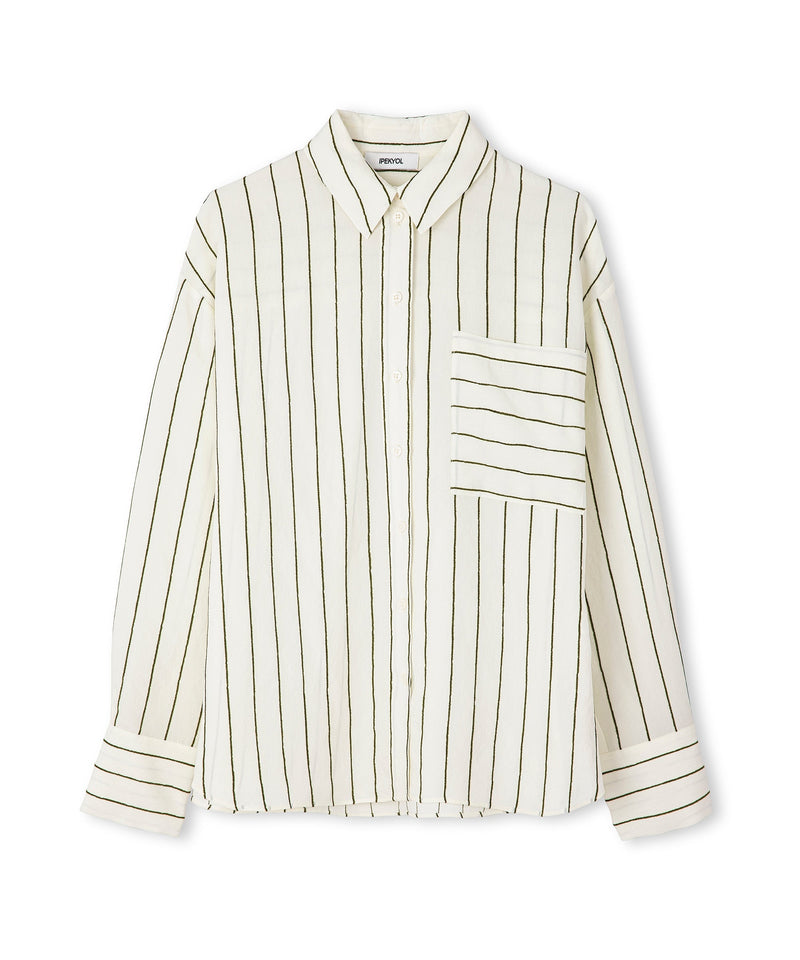 Ipekyol Striped Shirt Oil