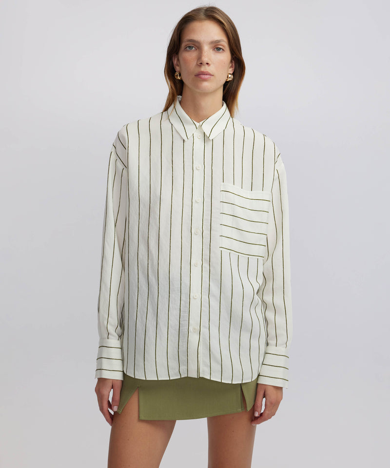 Ipekyol Striped Shirt Oil