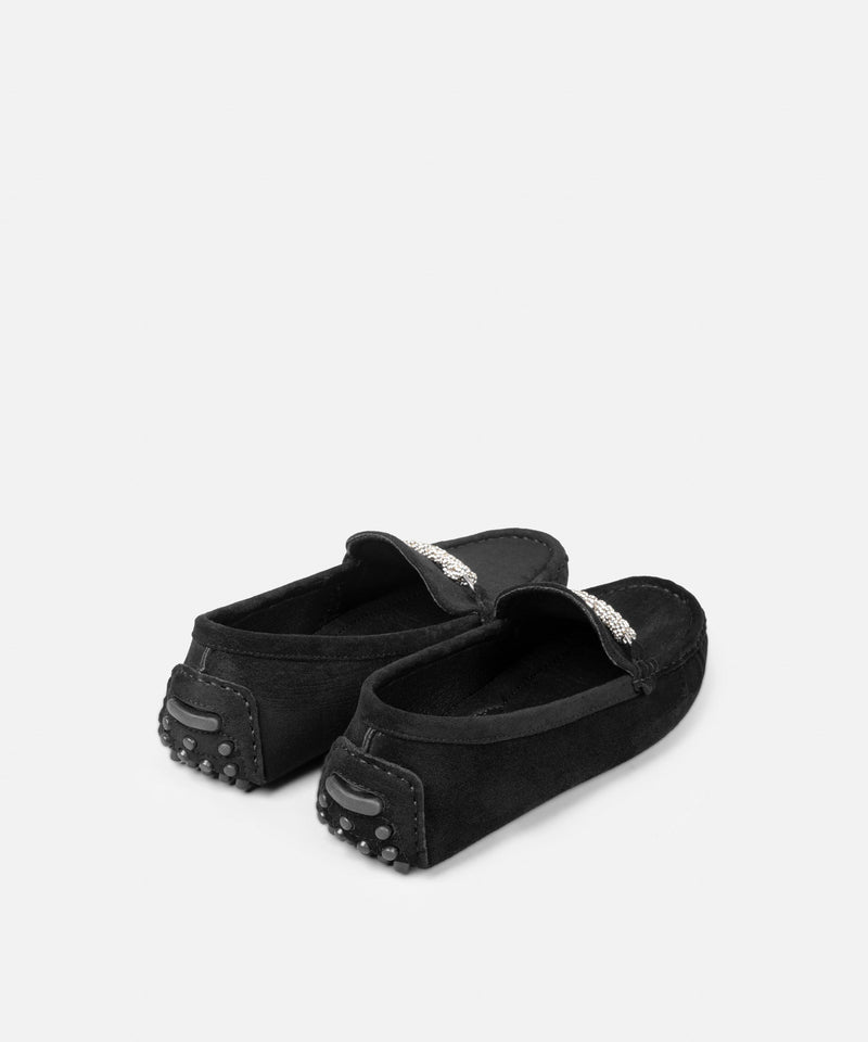 Ipekyol Crystal Stone Loafer Black