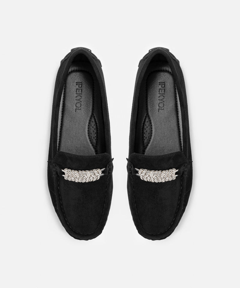 Ipekyol Crystal Stone Loafer Black