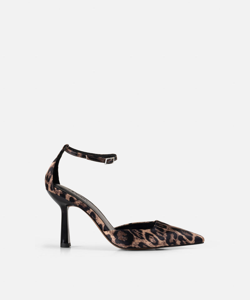 Ipekyol Leopard Pattern High Heels Brown