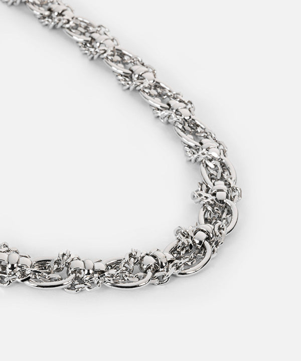 Ipekyol Interlocking Chain Necklace Silver