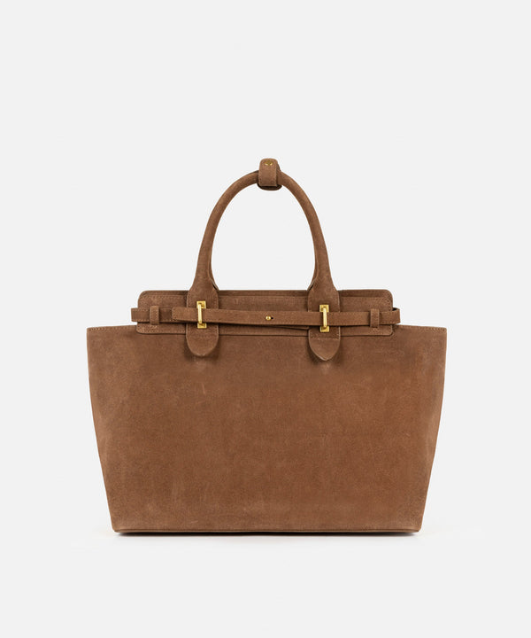 Ipekyol Boho Suede Tote Bag Brown