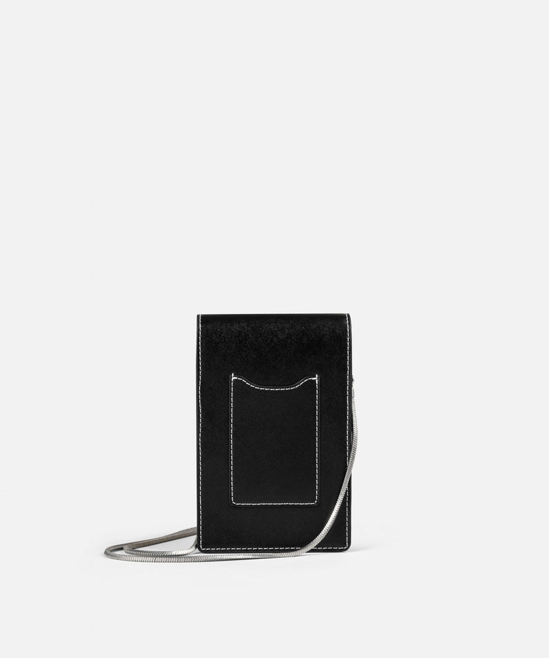 Ipekyol Chain Strap Monogram Buckle Bag Black