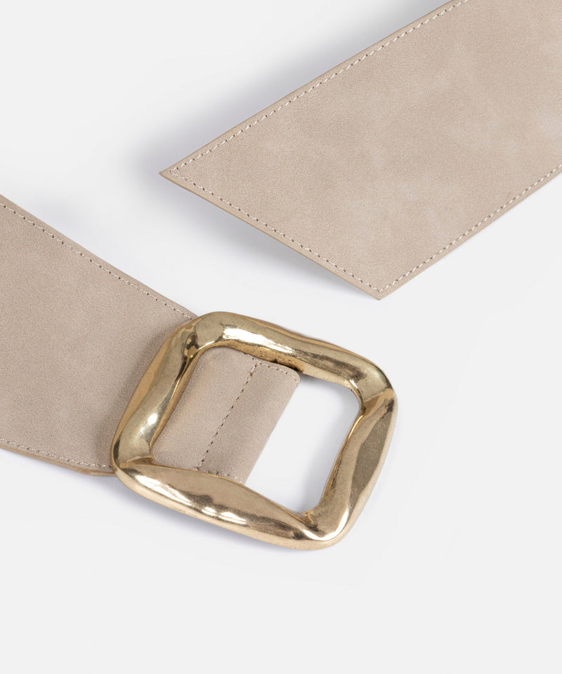 Ipekyol Metal Buckle Belt Mink