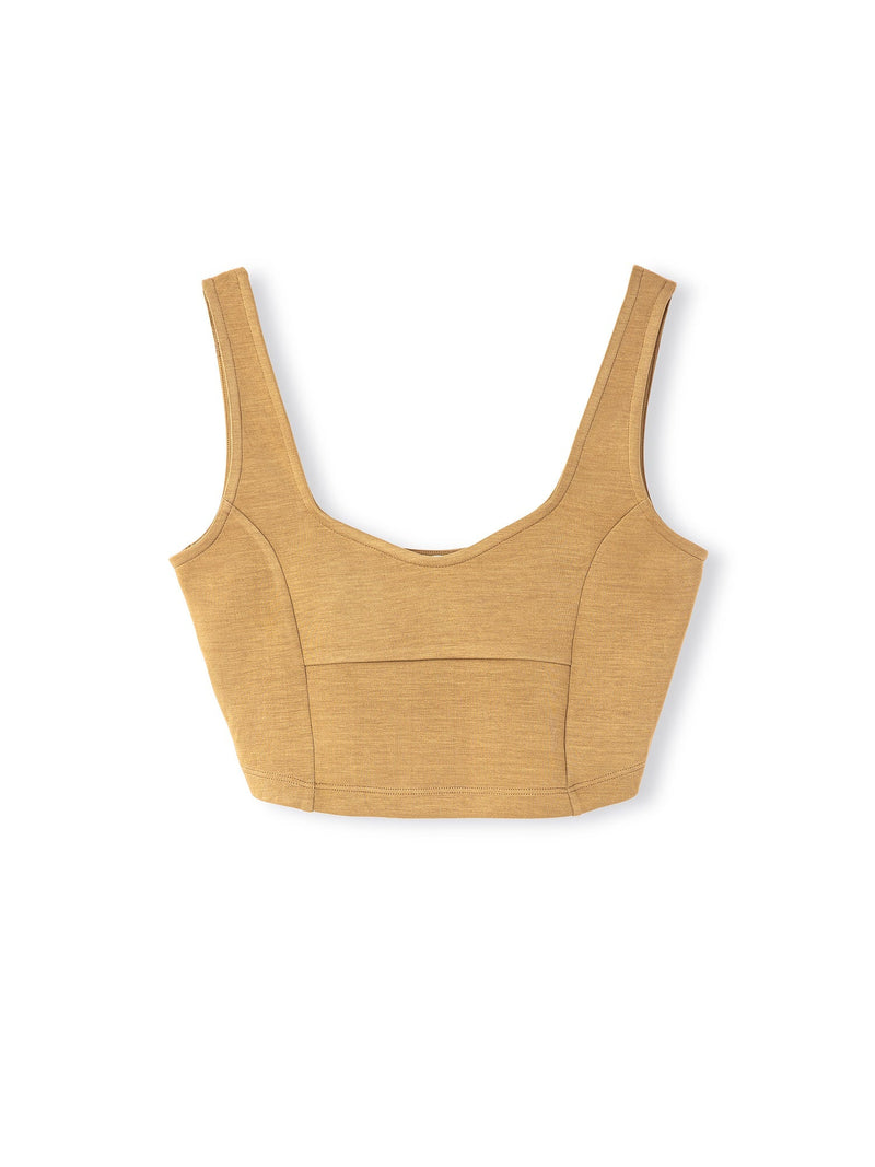 Ipekyol Stitched Bustier Light Brown