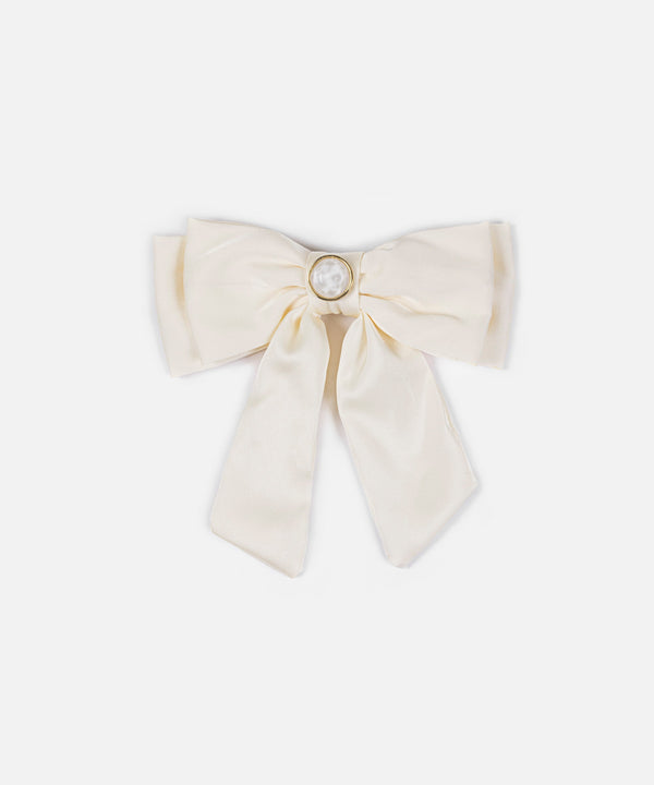 Ipekyol Bow Hair Accessory Ecru