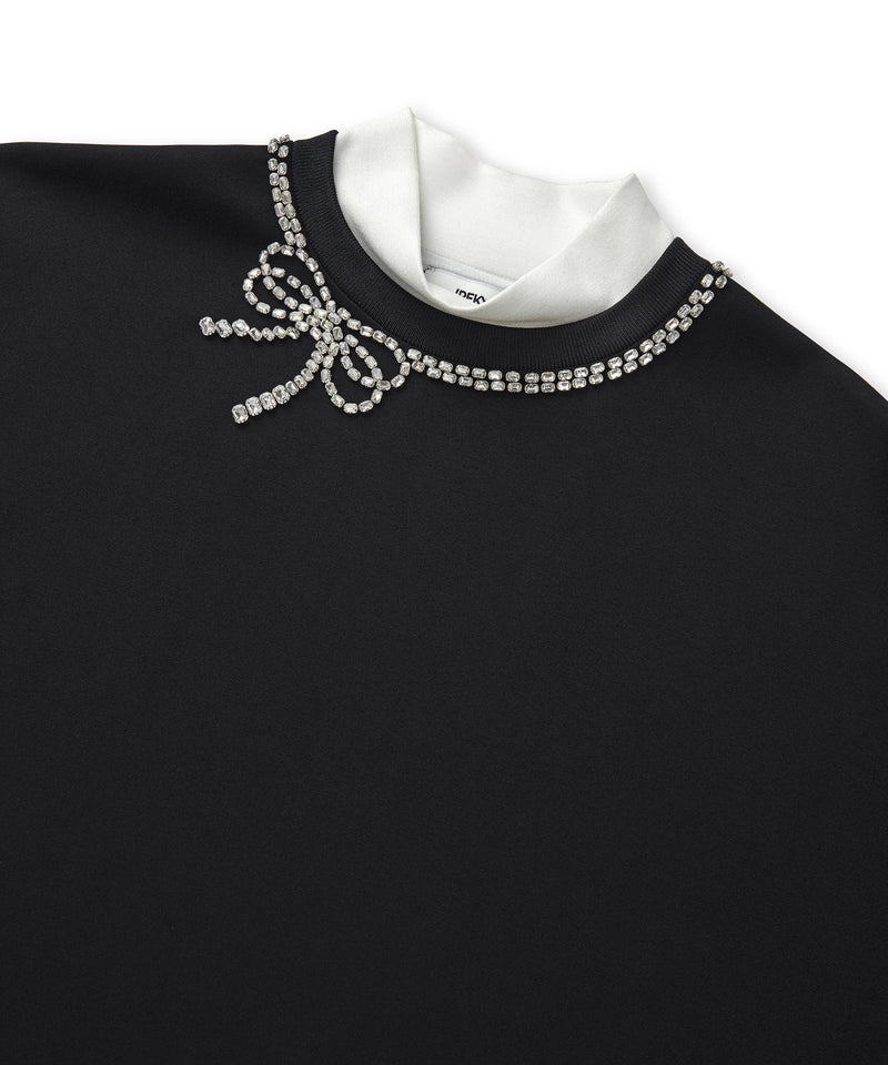 Ipekyol Bow Embroidered Sweatshirt Black