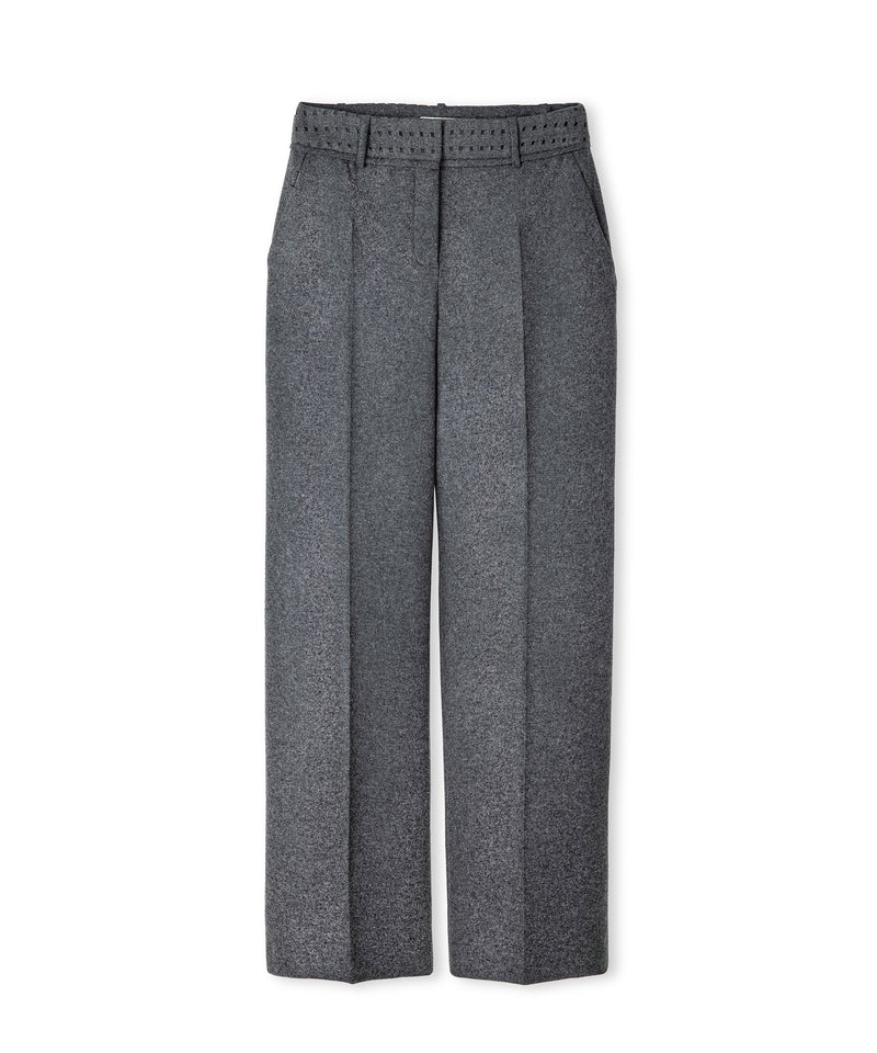 Ipekyol Cutout Trousers Anthracite
