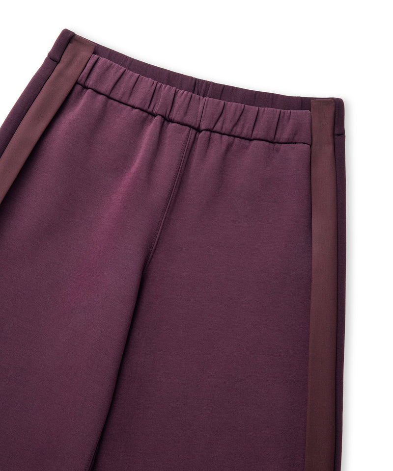 Ipekyol Color-Block Wide-Leg Trousers Bordoux