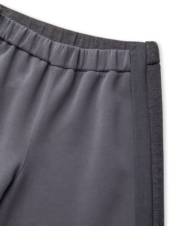 Ipekyol Color-Block Wide-Leg Trousers Anthracite