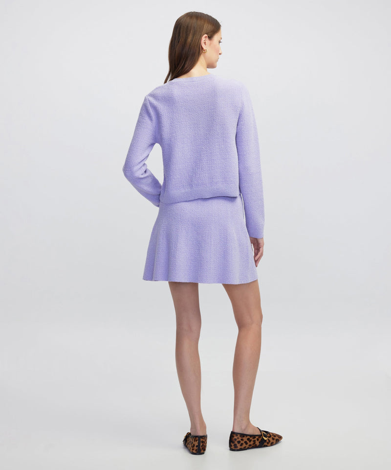 Ipekyol Textured Knit Jacket Lilac