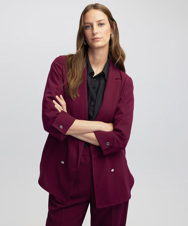 Ipekyol Unlined Jacket With Buttons Bordoux