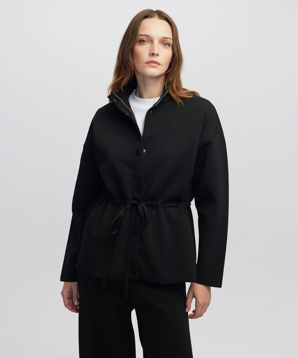 Ipekyol Adjustable Waist Knit Jacket Black