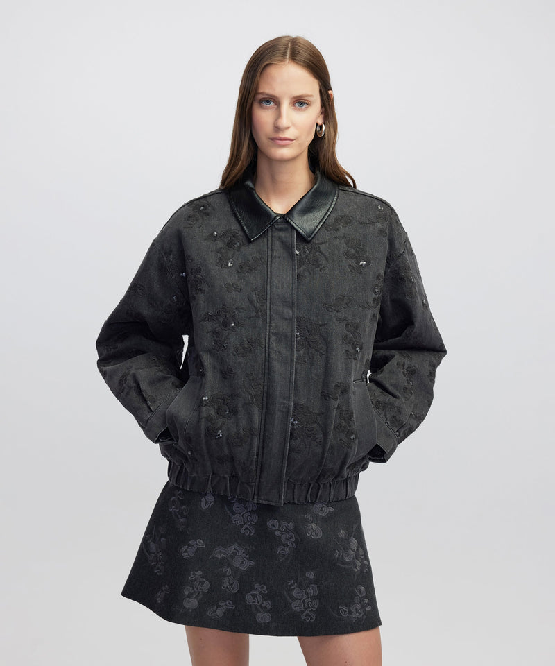 Ipekyol Embellished Coat Anthracite