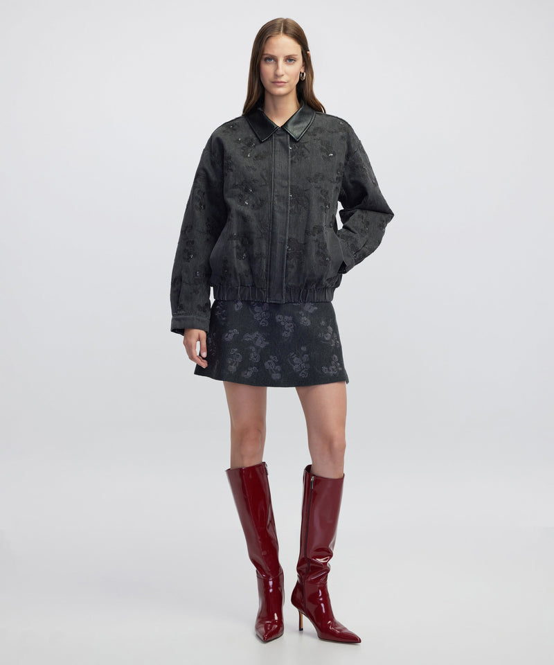 Ipekyol Embellished Coat Anthracite