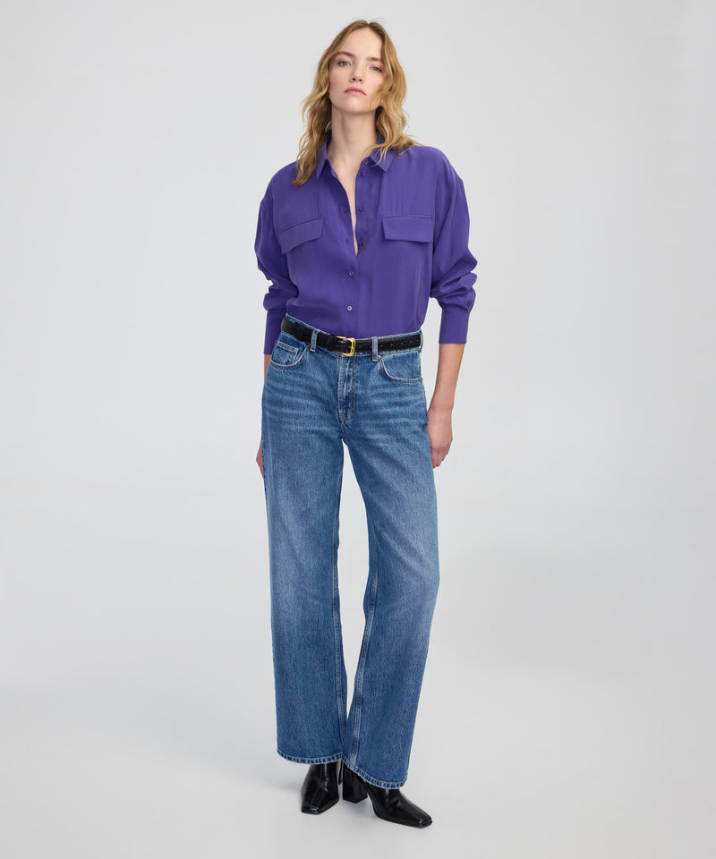 Ipekyol Flap Pocket Shirt Light Purple