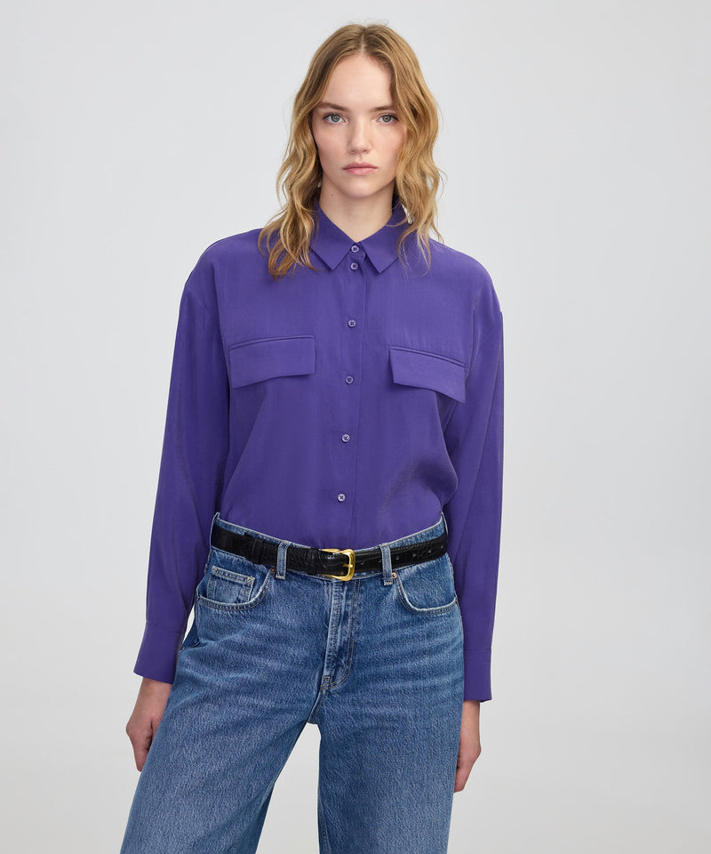Ipekyol Flap Pocket Shirt Light Purple