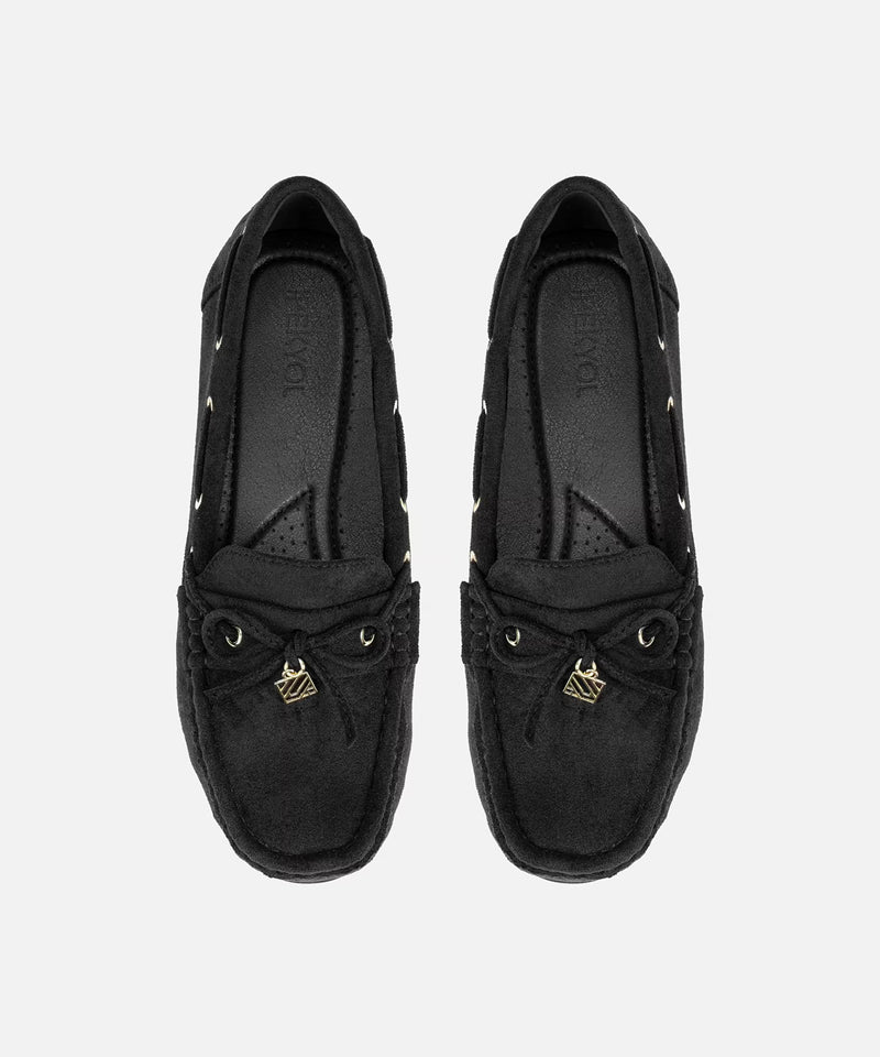 Ipekyol Monogram Buckle Loafers Black