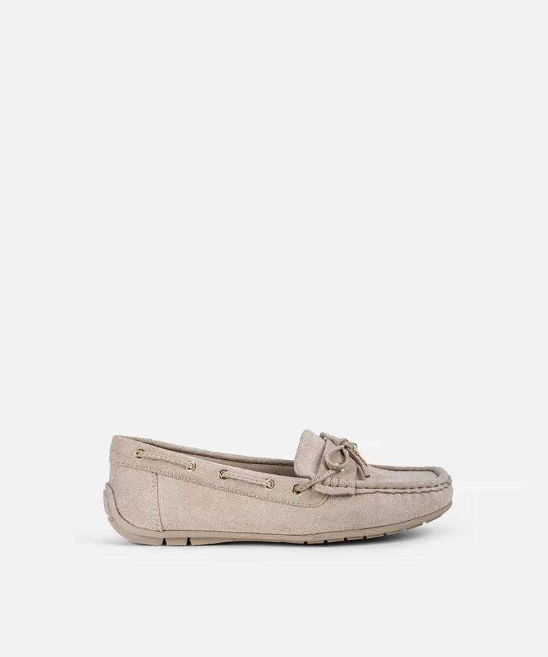 Ipekyol Monogram Buckle Loafers Cream