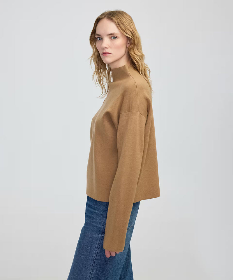 Ipekyol Basic Fine Knit Sweater Camel