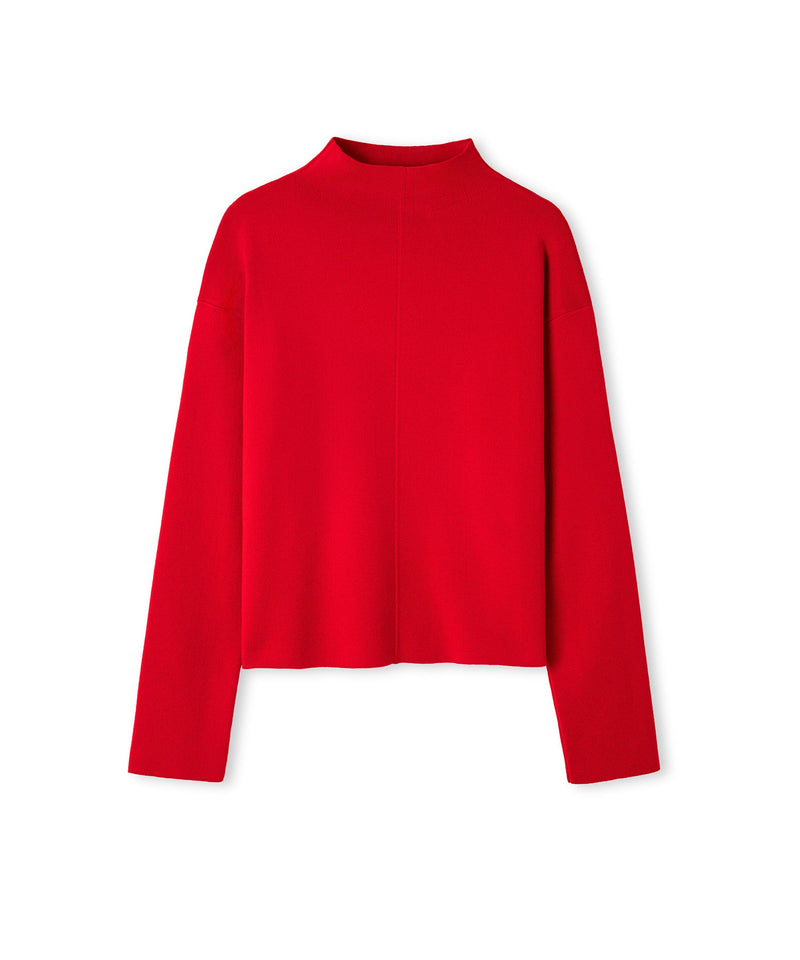 Ipekyol Basic Fine Knit Sweater Red