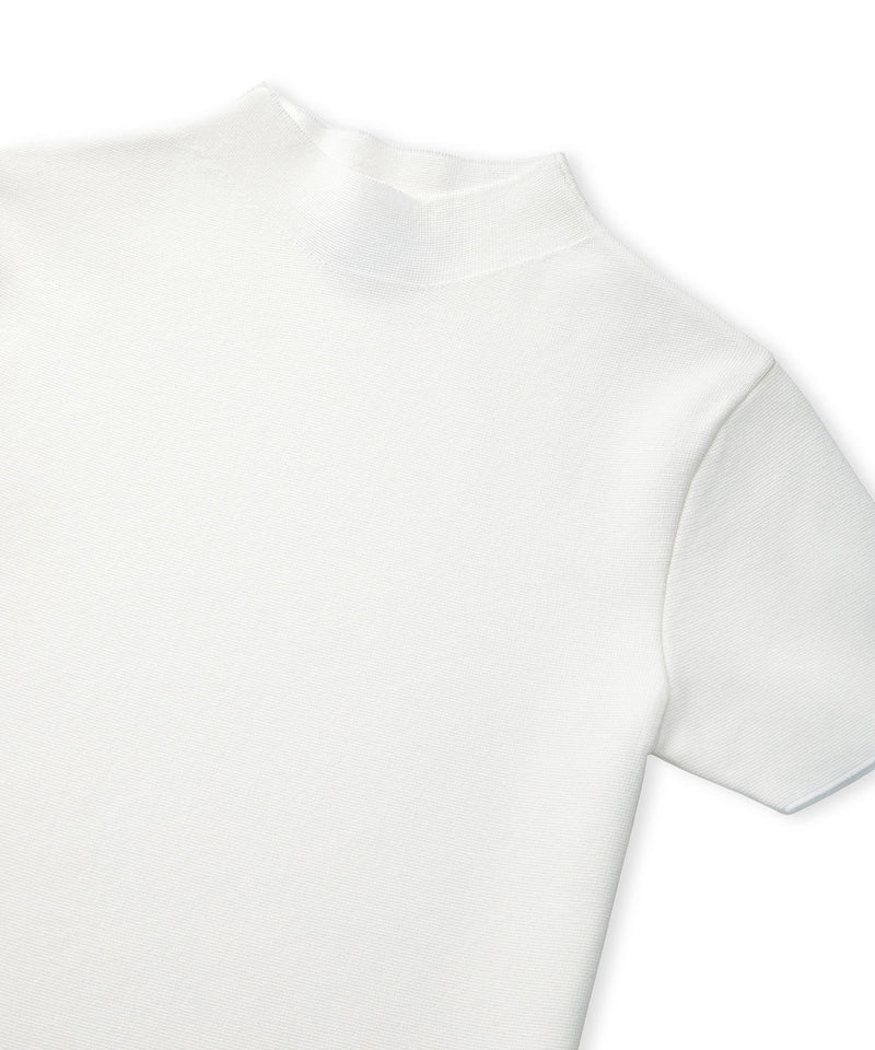 Ipekyol High-Neck Knit Top Ecru