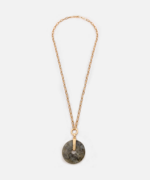 Ipekyol Necklace With Contrasting Resin Gold