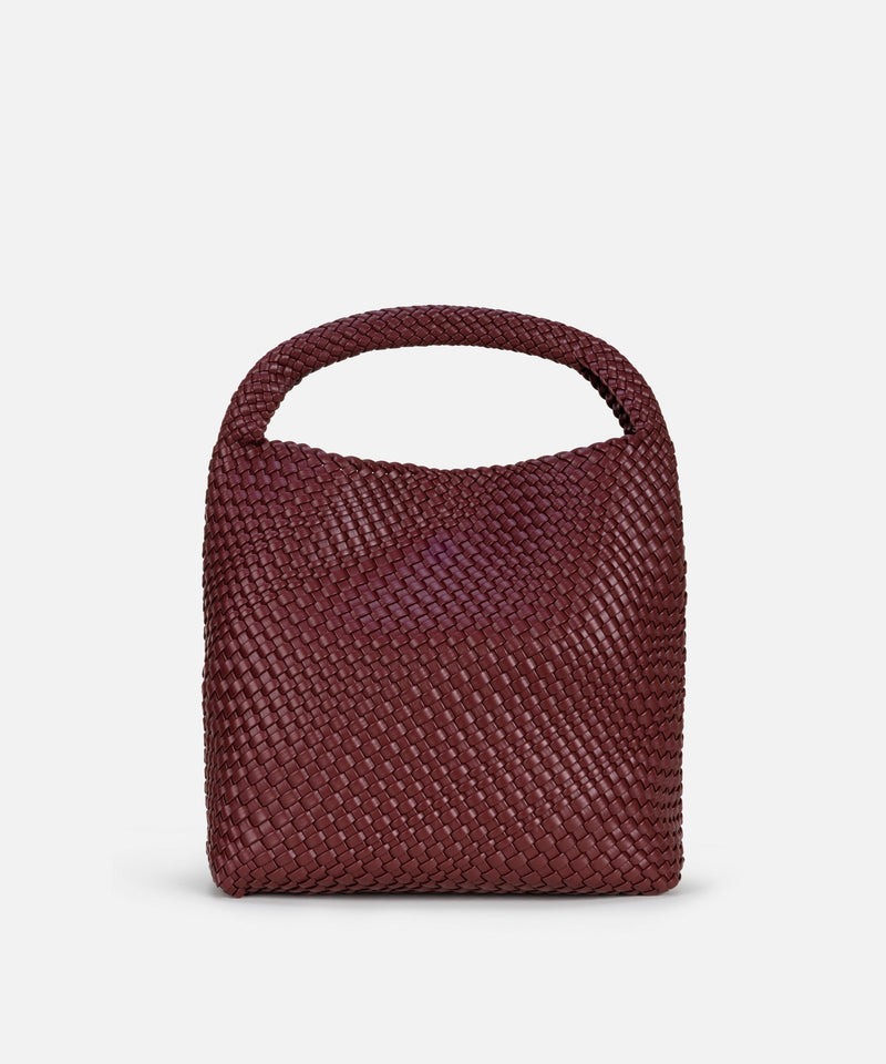 Ipekyol Lattice Slouchy Bag Bordoux
