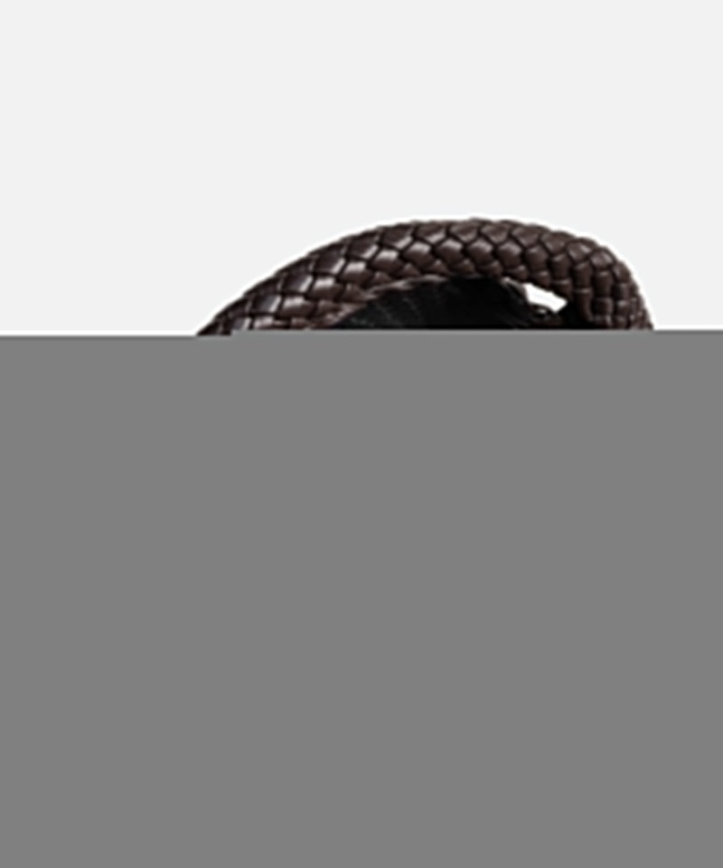 Ipekyol Lattice Slouchy Small Bag Dark Brown