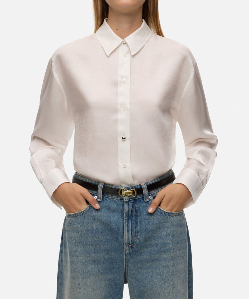 Ipekyol Double-Buckle Belt Black