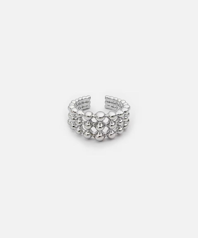 Ipekyol Textured Ring Silver