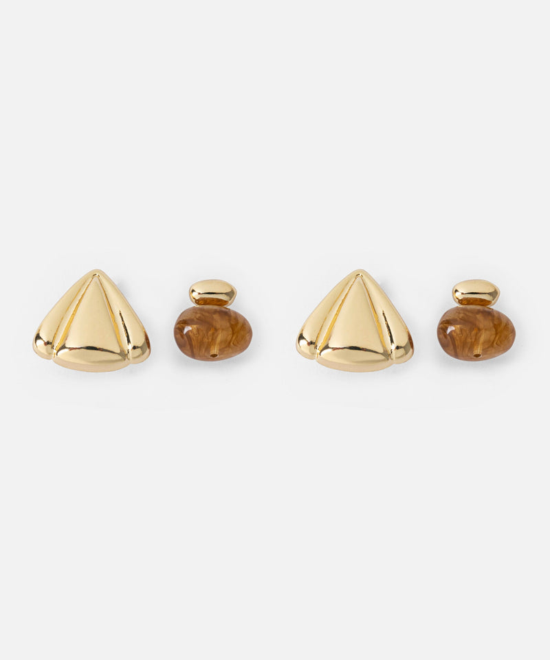 Ipekyol Pack Of Two Earrings Gold