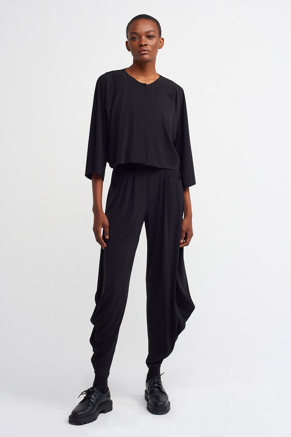 NU  Basic Crop Jacket Black