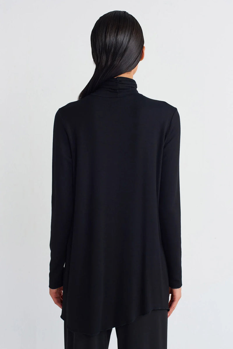 Nu Turtleneck Basic Blouse Black