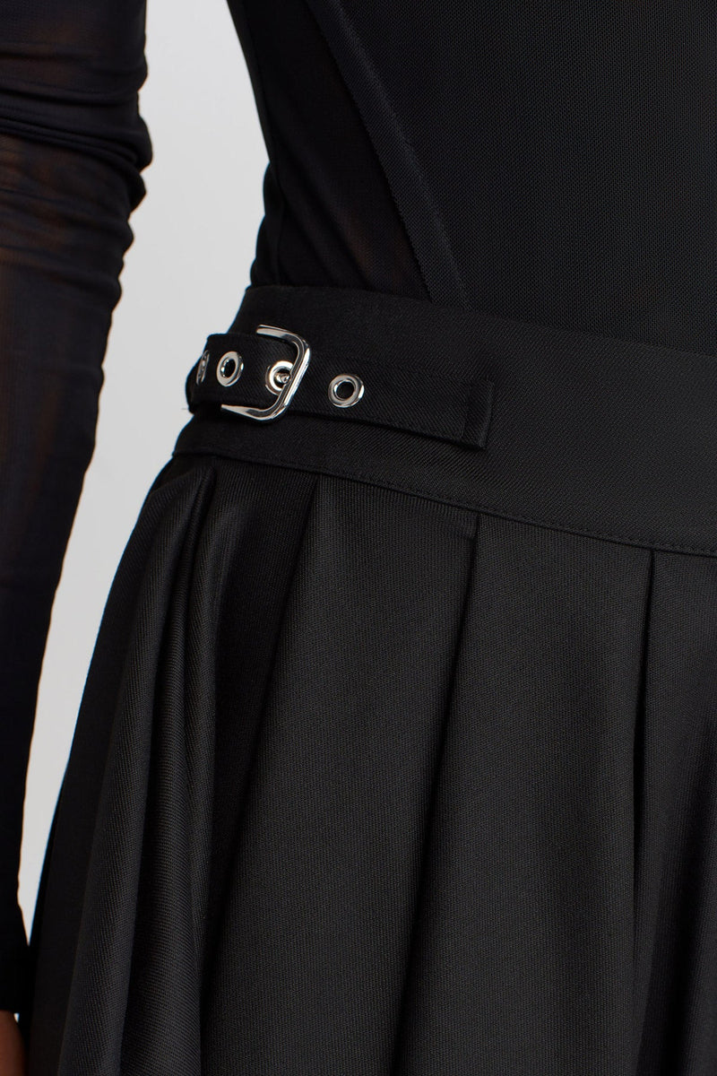 Nu Draped Trousers Black